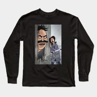 Bobs Burgers Here's Bobby The Shining Horror Pardoy Long Sleeve T-Shirt